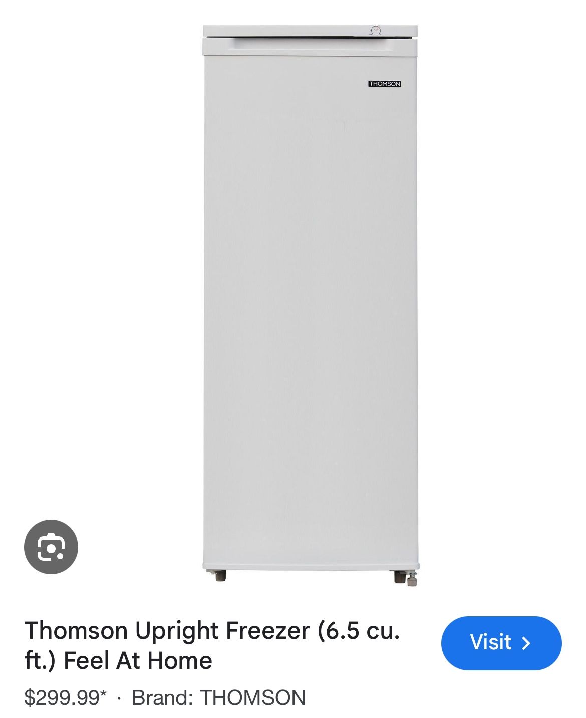 Like New Stand Up Deep Freezer