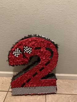 Piñata Number  2 Race Car Theme