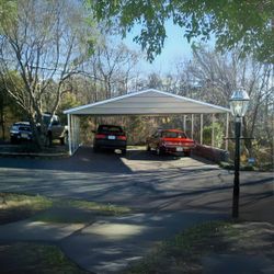 25’ x 20’ Metal Carport