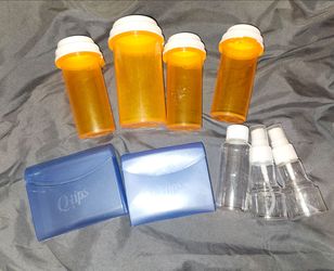 Lot of small containers.
