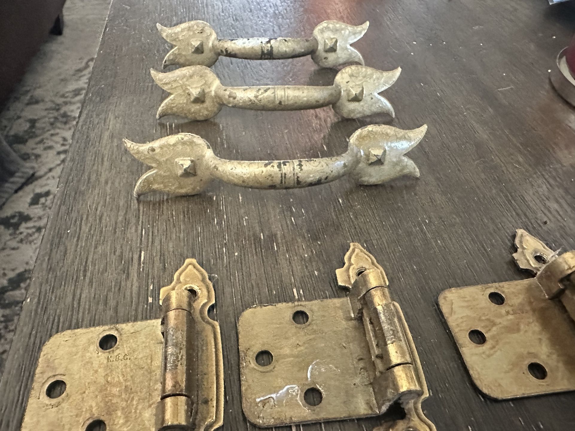 Antique Brass Drawer Pulls