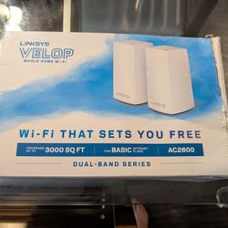 Velop AC2600 Dual-Band Mesh Wi-Fi