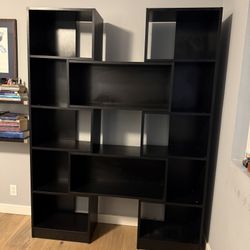 Modular Black Shelf