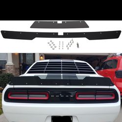 Rear WickerBill Spoiler Fits for Dodge Challenger 2015-2022 2023 SRT RT Hellcat 