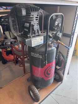 Chicago Pneumatic 26 Gallon Air Compressor – 2HP (Runs Great)