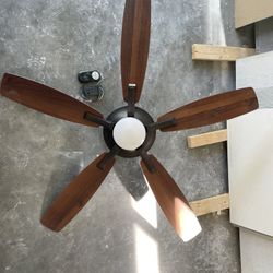 52” fan, LED, remote controlled