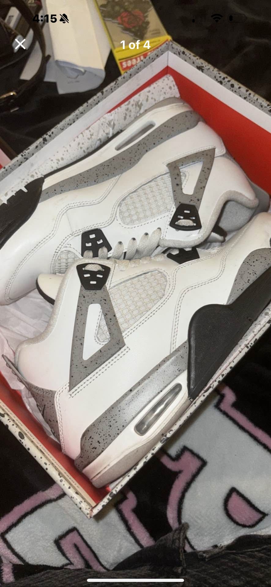 Jordan 4s Cement
