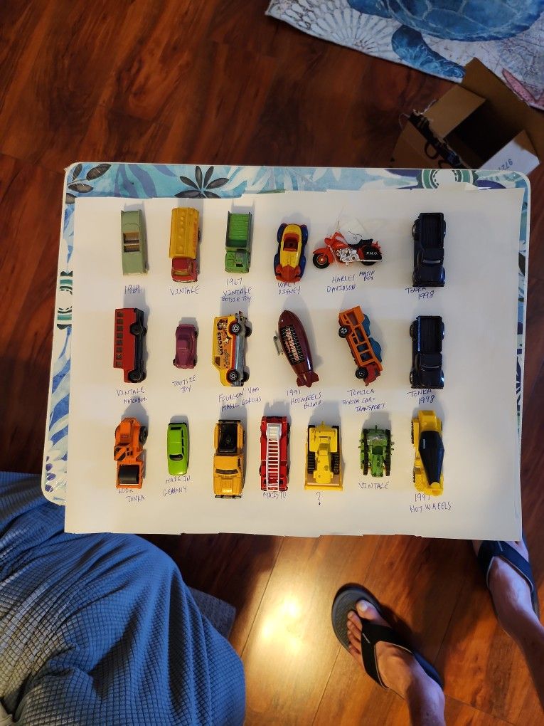 19 Old Matchbox Cars Etc./ All For $10