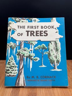 The First Book of Trees Vintage California State Series Textbook