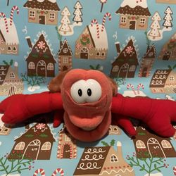 Sebastian From Little Mermaid Vintage Plush