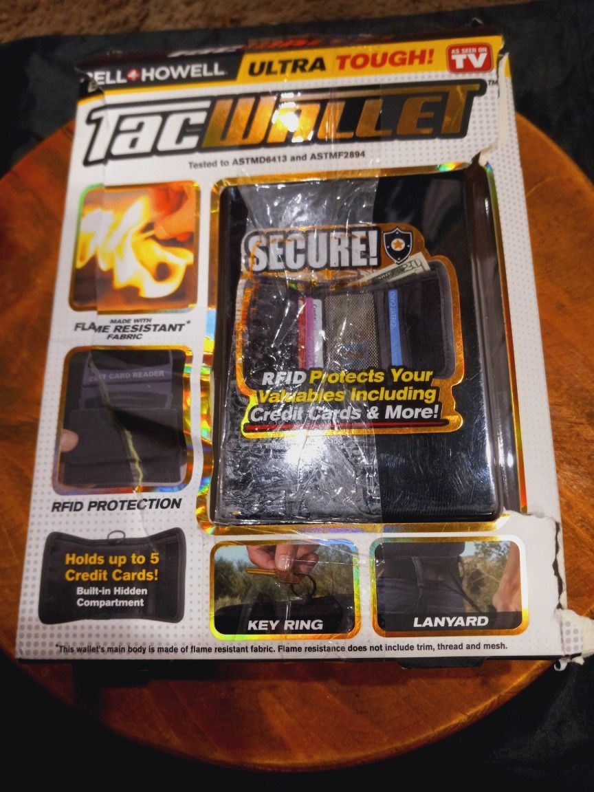 Tac Wallet "RFID" Credit Card Protection 