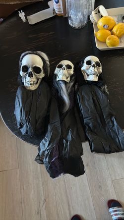 Hanging skeletons