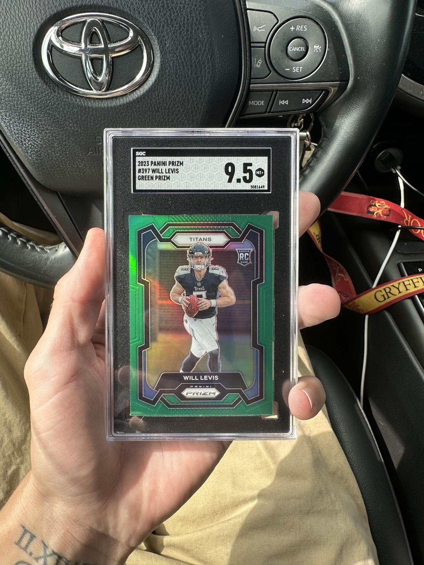 2023 Prizm Tennessee Titans Rookie Will Levis PSA 10