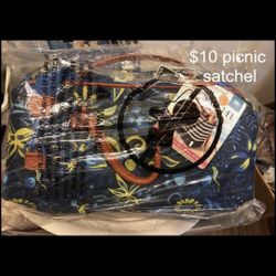 California Inventions Picnic Satchel 