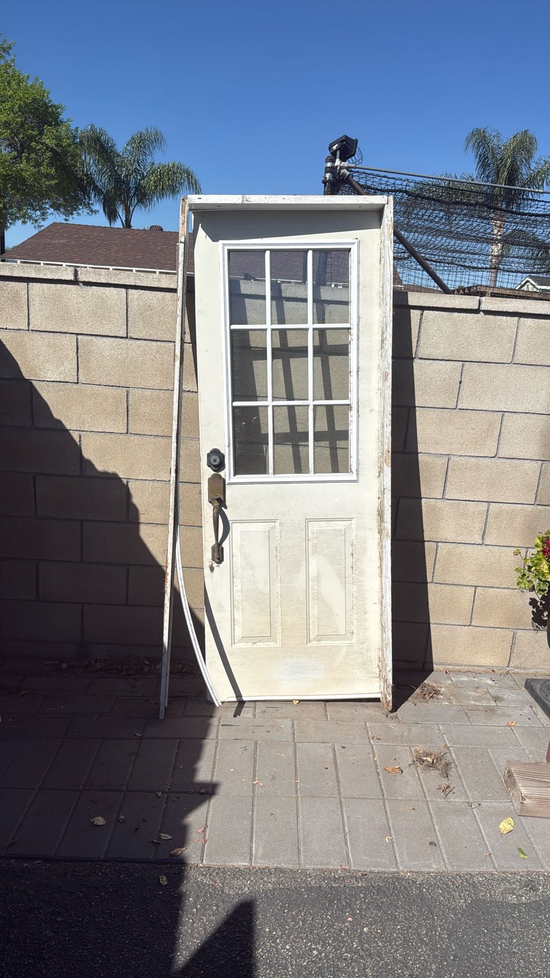 Used Steel Door 30 By 79 $ 50