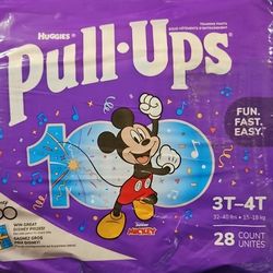Mickey Mouse Pull Ups