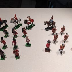 English Metal Figurines 