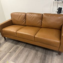 Leather Couch 