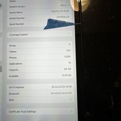 iPad Pro 11-inch (1st generation)