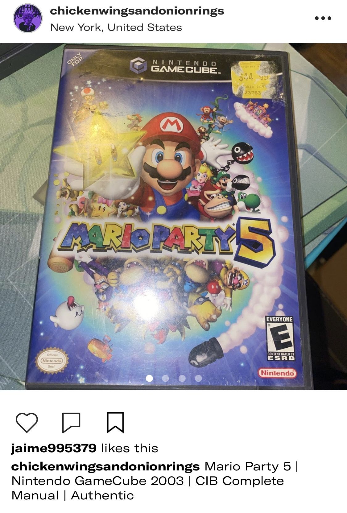 Mario Party 5 Complete For Gamecube 