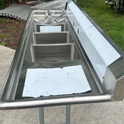 3compartment Sink