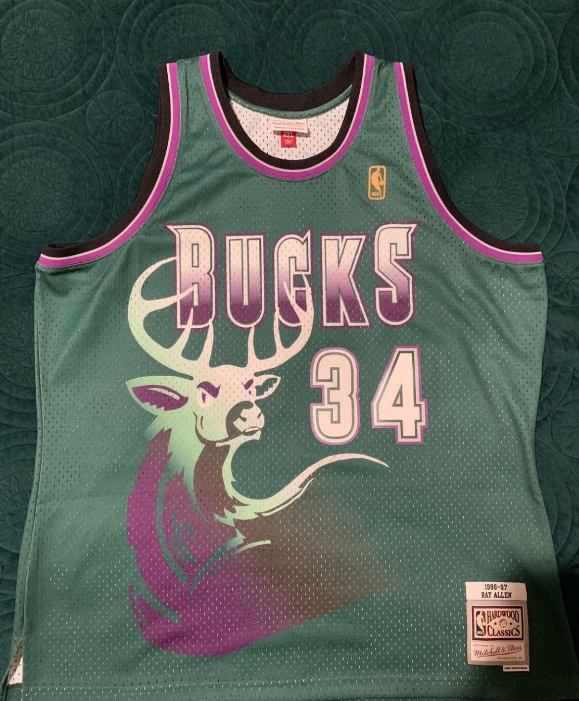 Ray Allen Milwaukee Bucks jersey