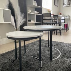 Marble Coffee Table (2 Piece)