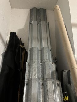 Aluminum Hurricane Shutters In Excellent Condition.