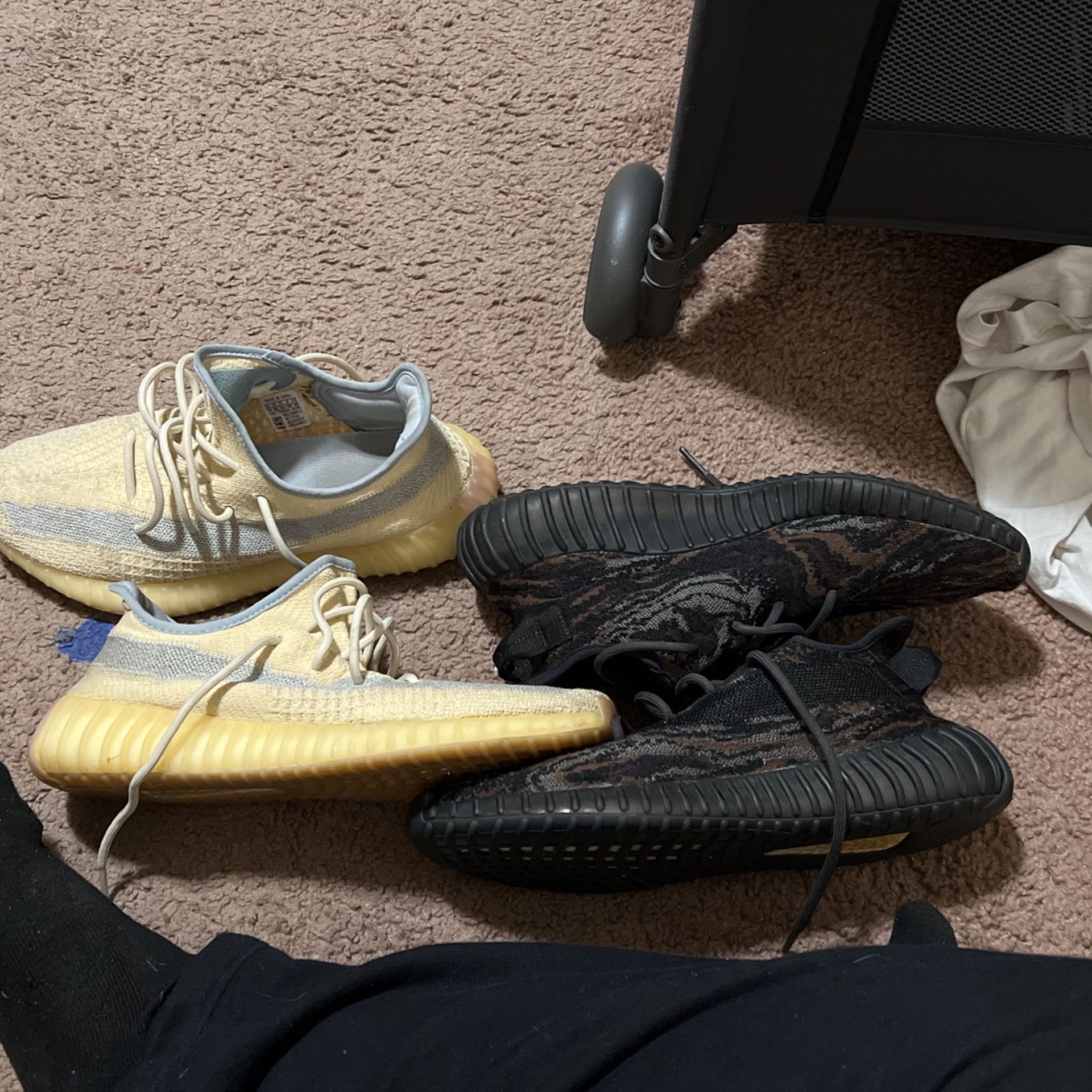 Two Pair Of Yeezys 