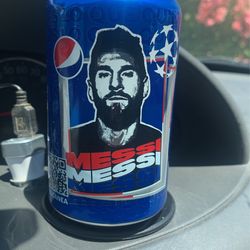 Messi Pepsi Can Empty Memorabilia