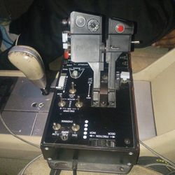This item is a Thrustmaster HOTAS Warthog Dual Throttle quadrant, designed as a replica for flight simulation
