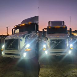 Led Headlights Size 9007 Luces 6000k Bright Glacier White 