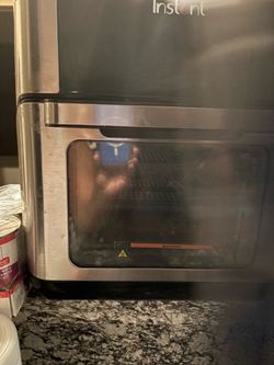 Instant Vortex Plus 10 Quart 7-in-1 Air Fryer Oven, 1500 W, Stainless Steel