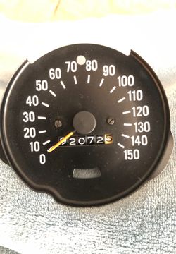 Chevy Camaro 150 mph Speedometer