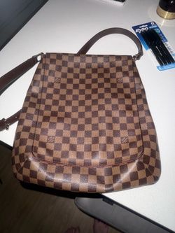 Louis Vuitton Musette Salsa GM Damier Ebene Shoulder Bag — Authentic, France 2005