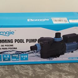 Bomgie Ground Pool Pump . Model SPX-1206AD . 1.2 Hp . New .