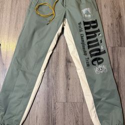 Rhude Track Pants – World Championship Team (Size S)