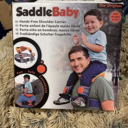 Saddle baby Hands Free shoulder Carrier