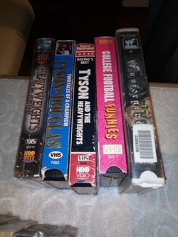 Old VHS Tapes 