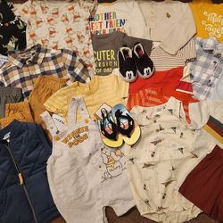 Baby boy clothes and shoes