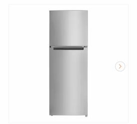 10.1 cu. ft. Top Freezer Refrigerator in Stainless Steel Look Garage Ready, Energy Star Certified