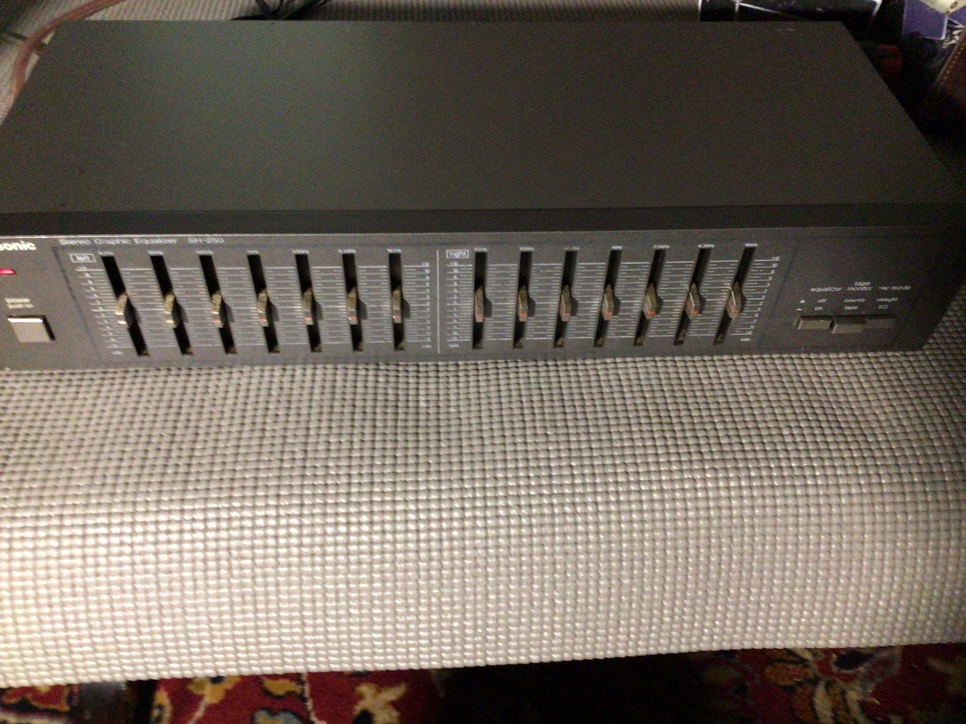 Panasonic Vintage Stereo Equalizer In Great Condition