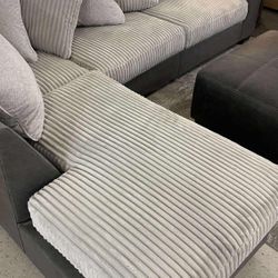 [OM] 🟪 Only $45 initial then take it home 🏡 Brand New // 315 2 Piece Sectional 