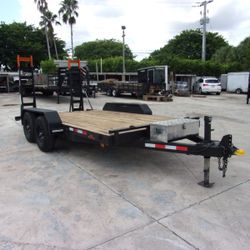 Used Equipment Trailer 10k 7x14