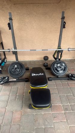Gym Bench Press Set