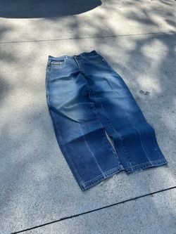 Vibe Men's Blue and Navy Jeans