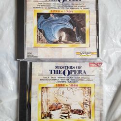 Masters Of The Opera Music CD'S For Sale