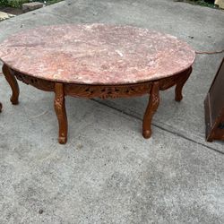 Gorgeous Marble Top Coffee Table 
