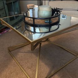 Gold Coffee Table