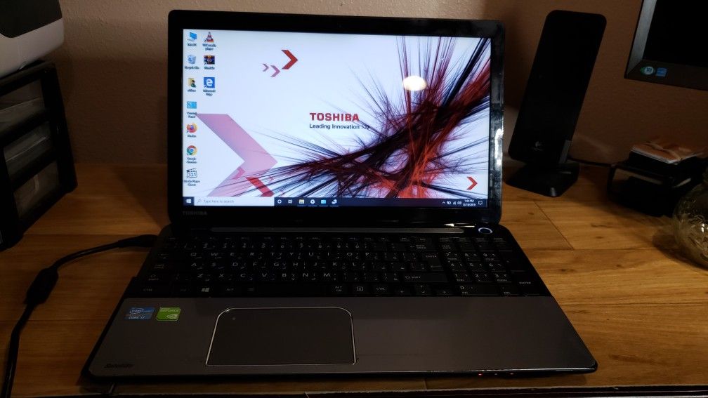 LAPTOP NEWER/FAST,OK for GAMING TOSHIBA "15in" i7-INTEL/QUAD-Turbo@3.40GHz+NVIDIA/GT-740M,120GB/SSD,8GB,Wind10,WiFi+Was-$595,SALE-$399